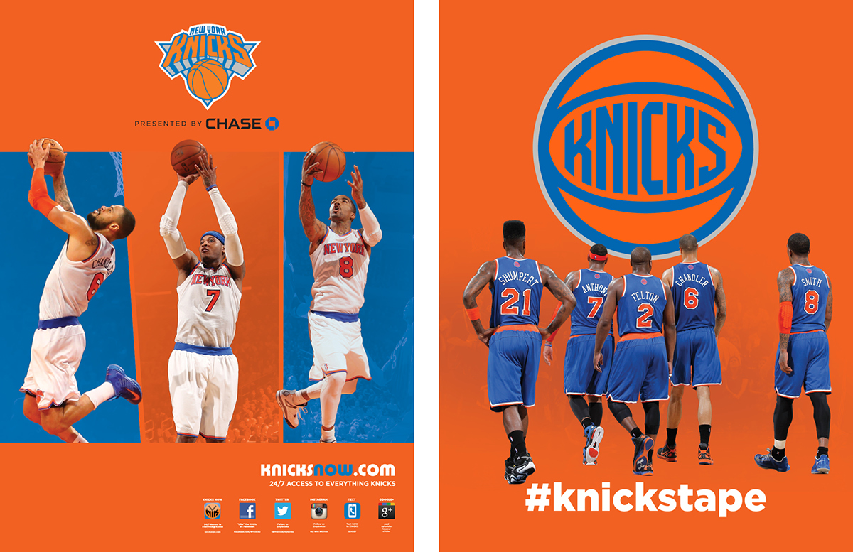 NY Knicks 2013 Playoff Collateral on Behance
