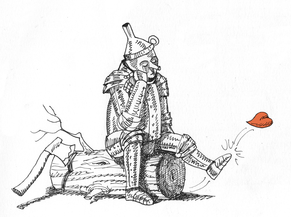 tin man on Behance