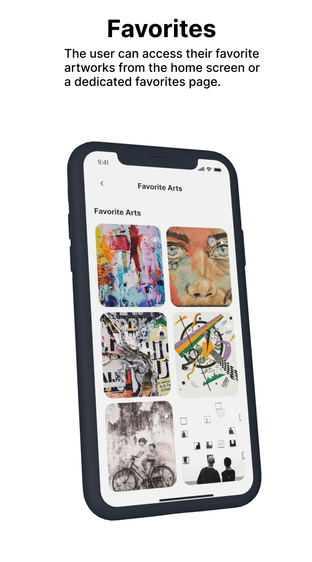 App for artists UX&UI Design on Behance