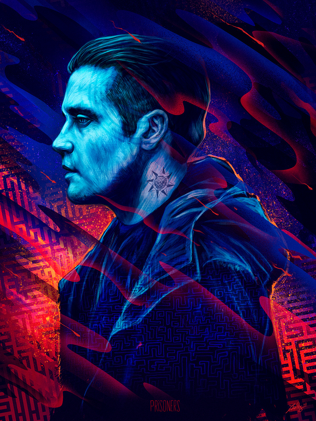 Prisoners Movie Poster illustration on Behance