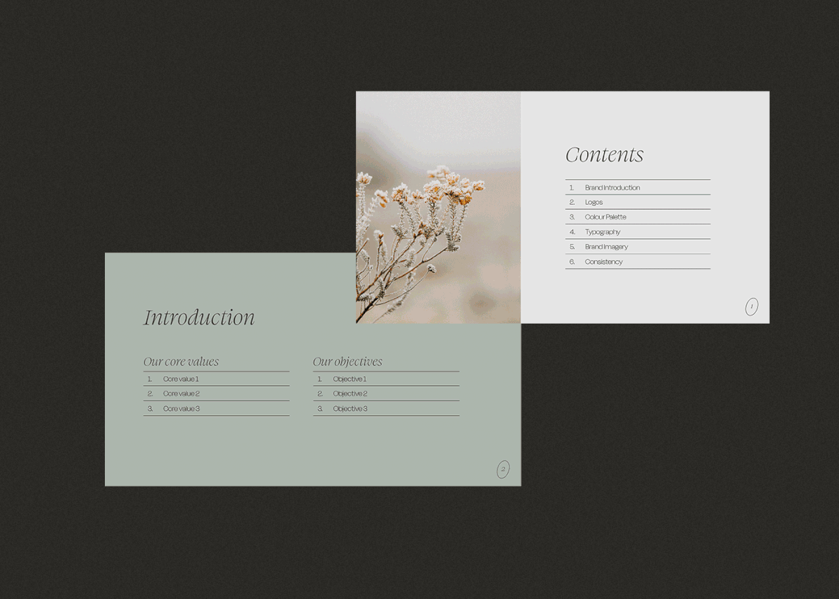 Free Brand Guidelines Template on Behance Free Brand Guidelines Template on Behance