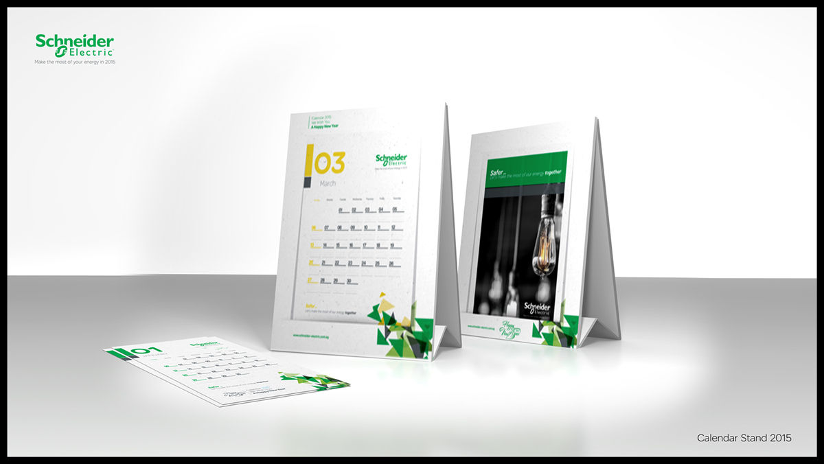 Schneider Electric Calendar 2015 on Behance