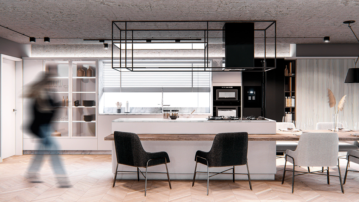 B&W KITCHEN on Behance