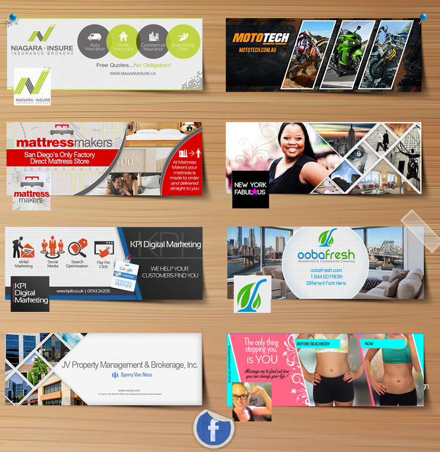 Multiple Facebook Cover Design on Behance