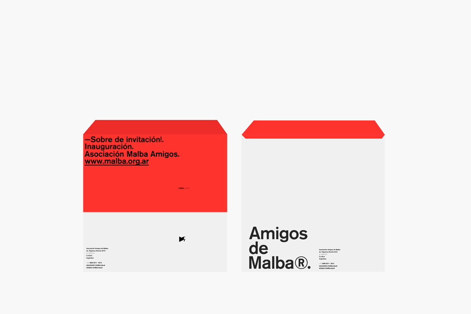A Amigos De Malba Identity On Behance