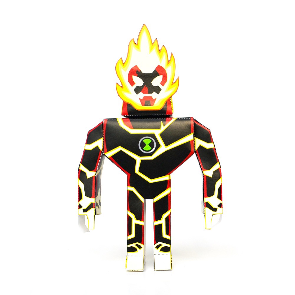 Ben 10 Omniverse Papertoy on Behance