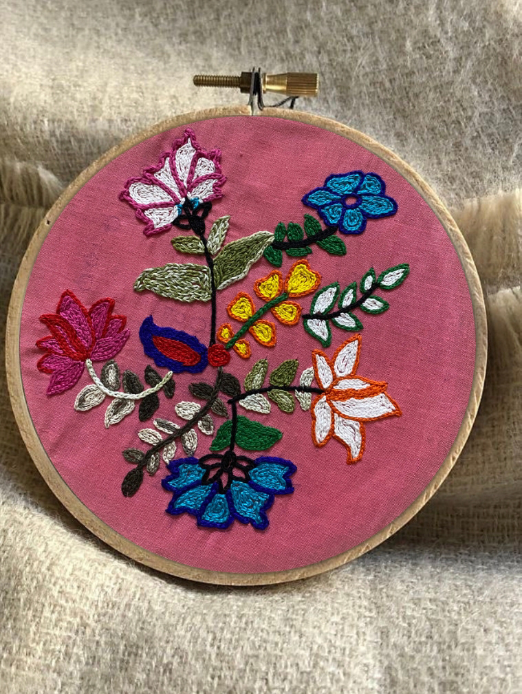 Kashida embroidery on Behance