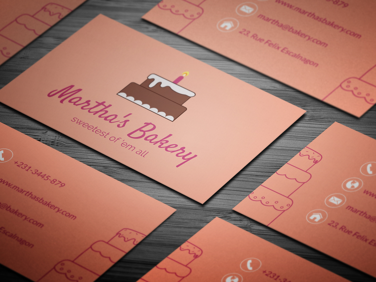 10+ FREE Professional Bakery Business Cards Templates on Student Show