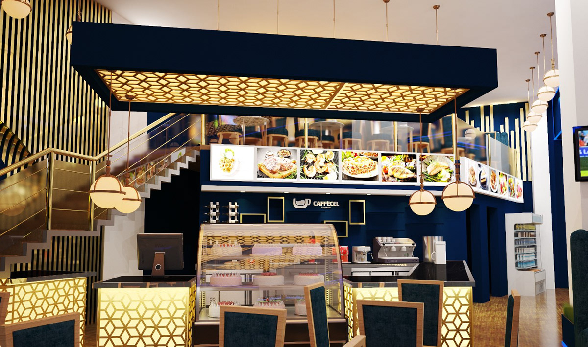 caffecel cafe at city stars nasr city 2019 on Behance