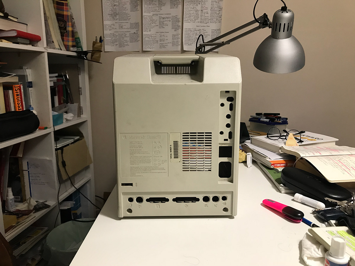 Technical Drawing // Apple Macintosh Classic II 2018 on Behance