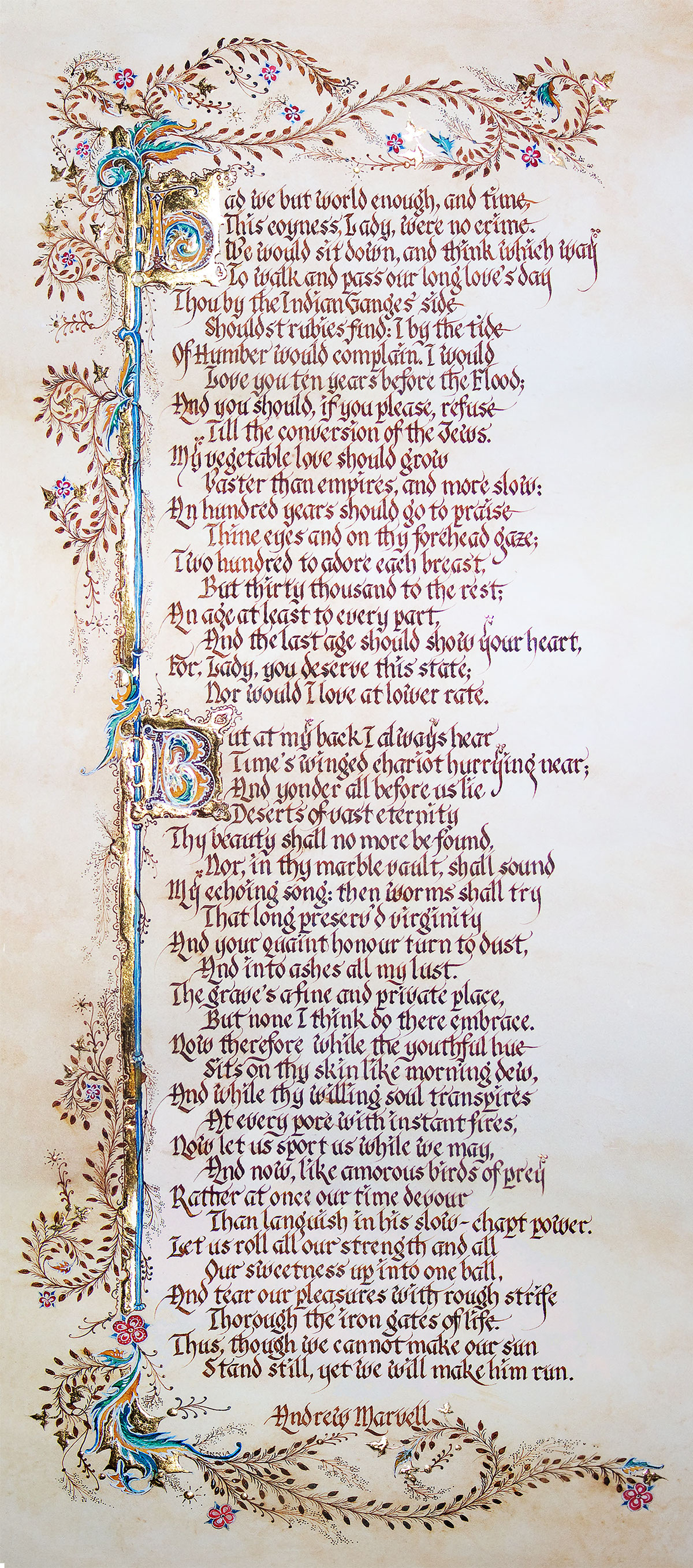 ️ To his coy mistress theme. What is the theme in the poem