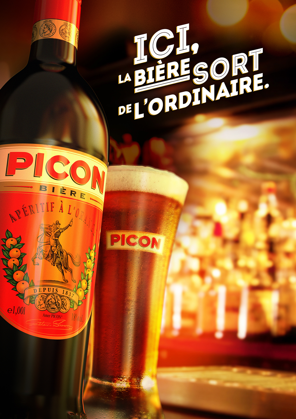 Campagne de publicité pour PICON on Behance