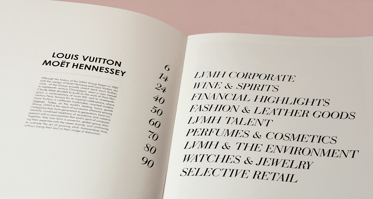 2011 Louis Vuitton Annual Report on Behance