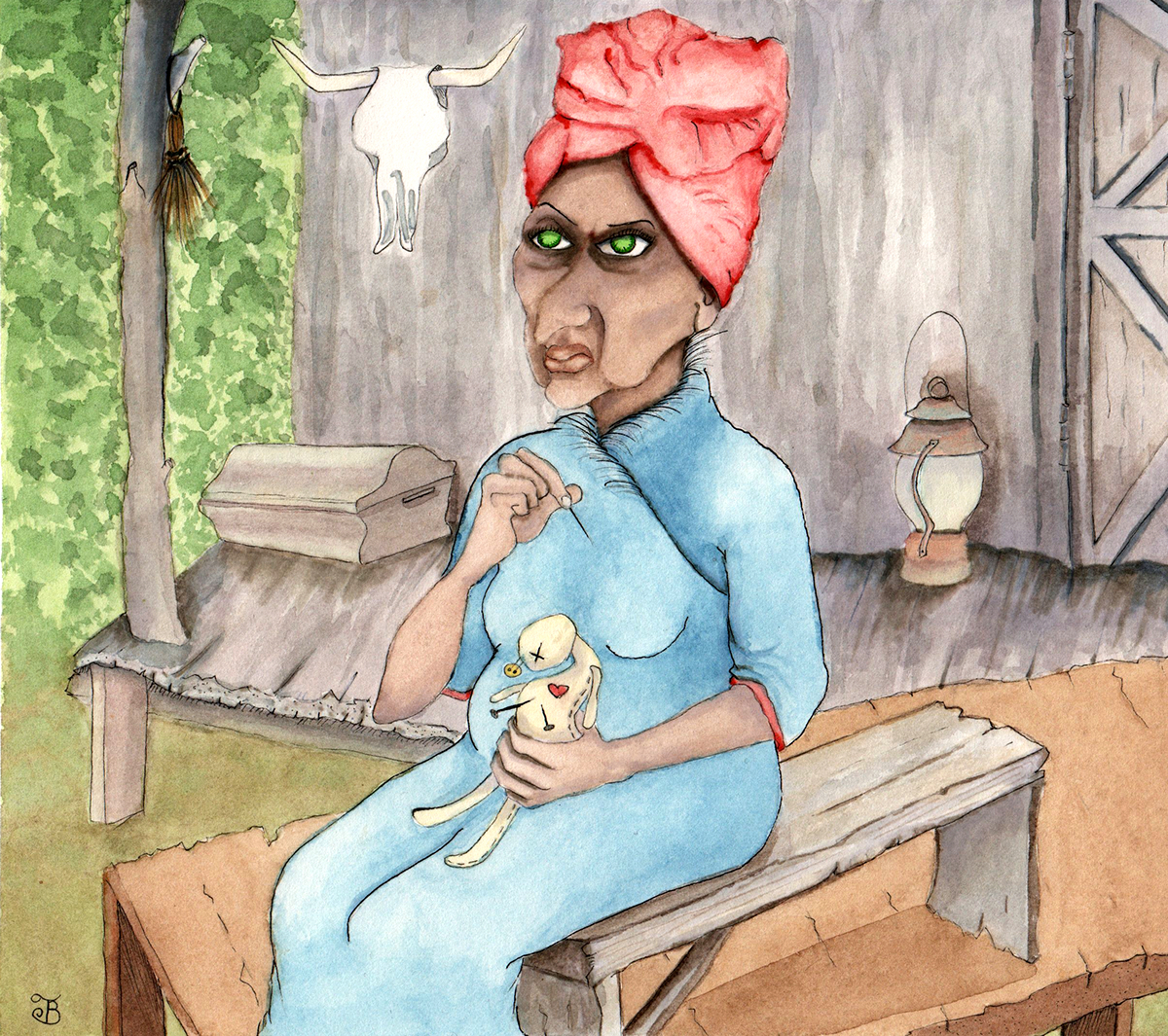 Voodoo Priestess Healer Louisiana, USA 1915 on Behance