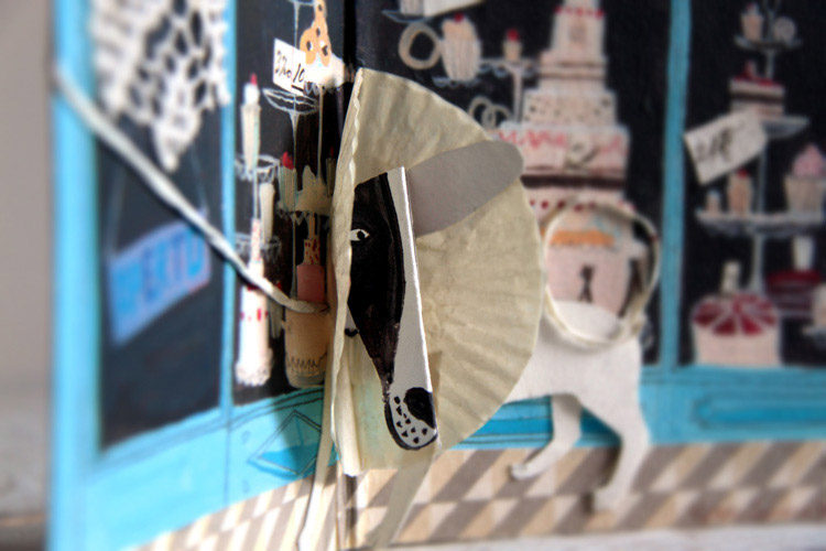 Paper dogs on Behance