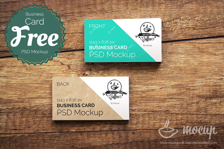 Free CI Business Card Mockup “A” on Behance