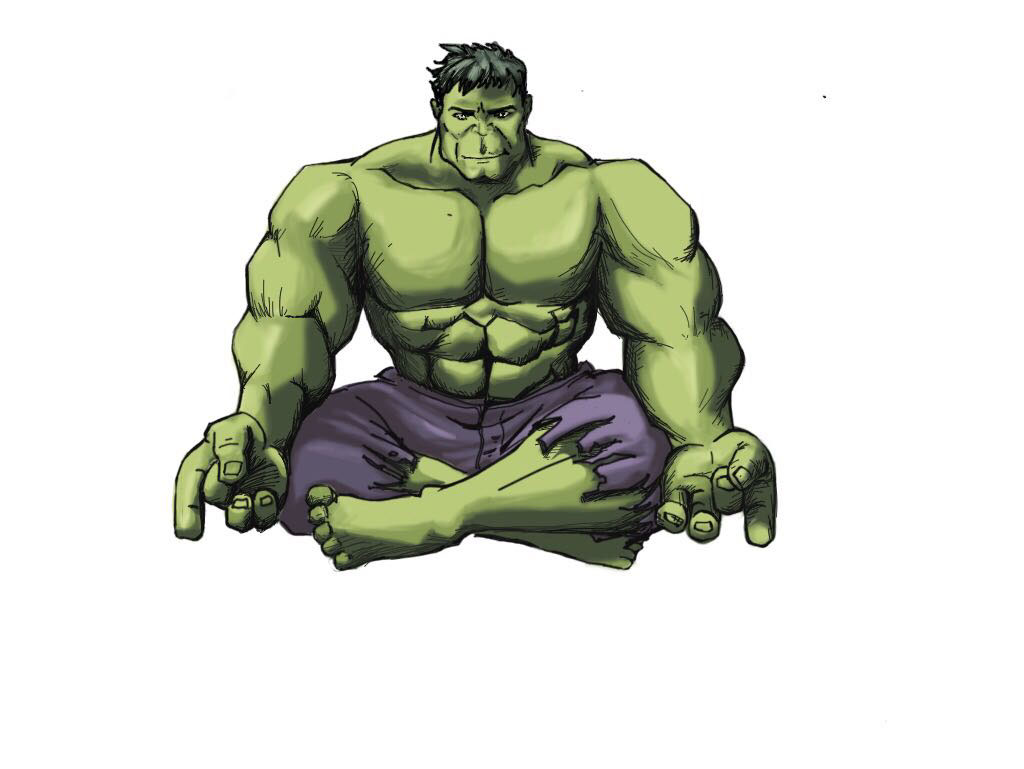 Painting Meditation ／hulk on Behance
