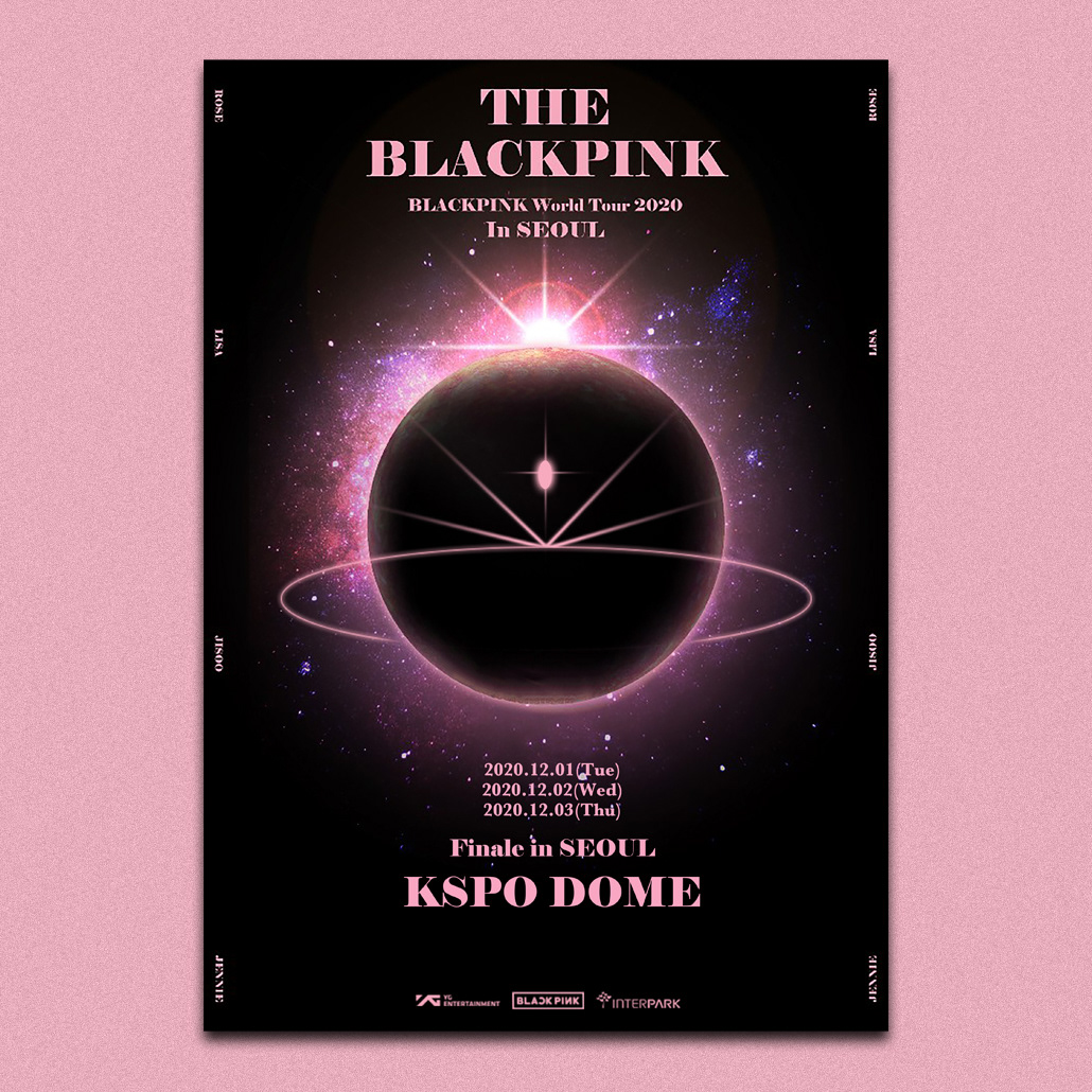 BLACKPINK WorldTour Poster Design on Behance