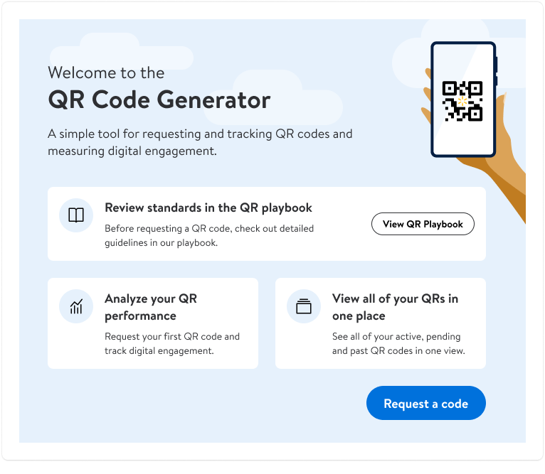 Walmart QR Code Generator on Behance