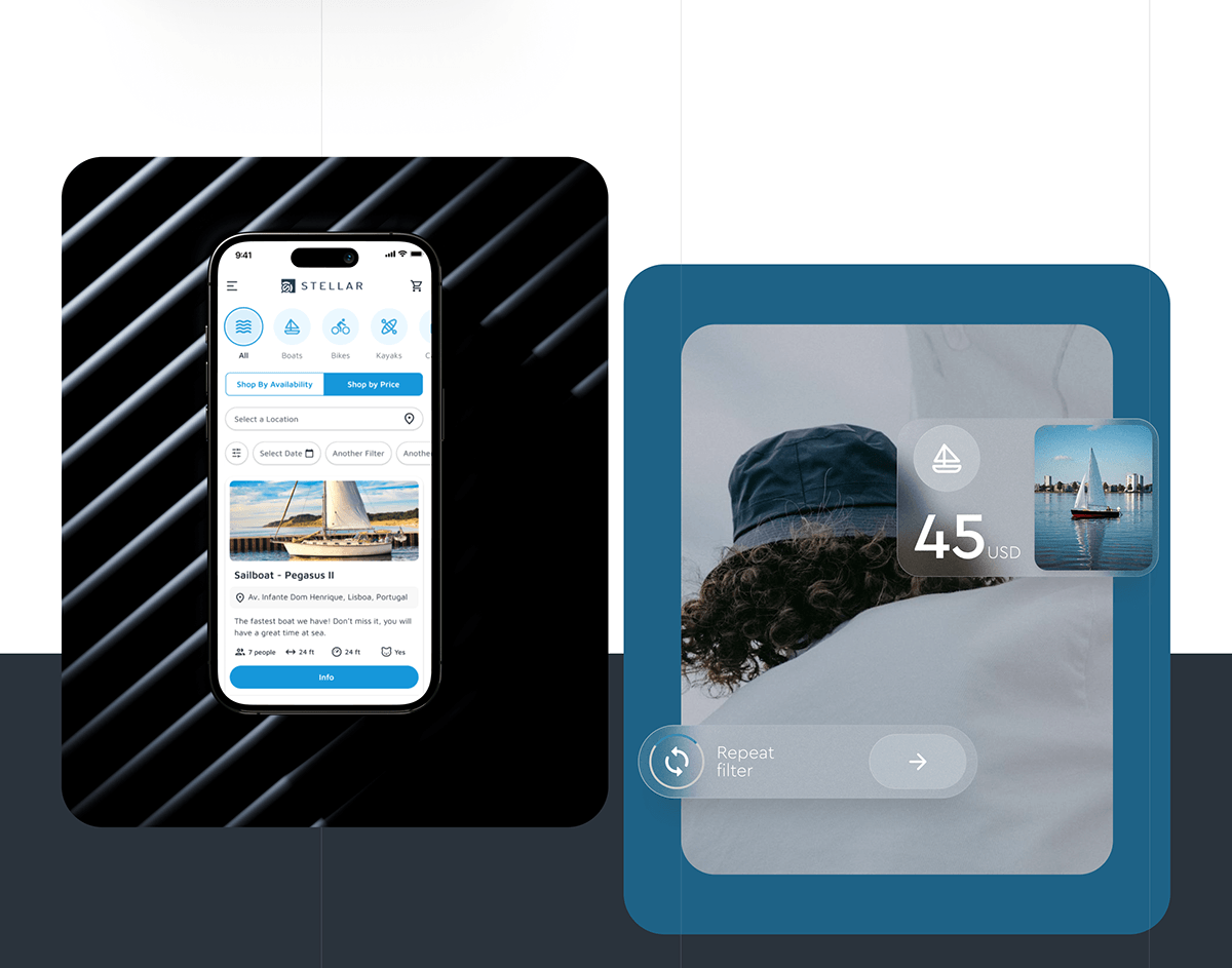 Stellar Rental Platform Behance