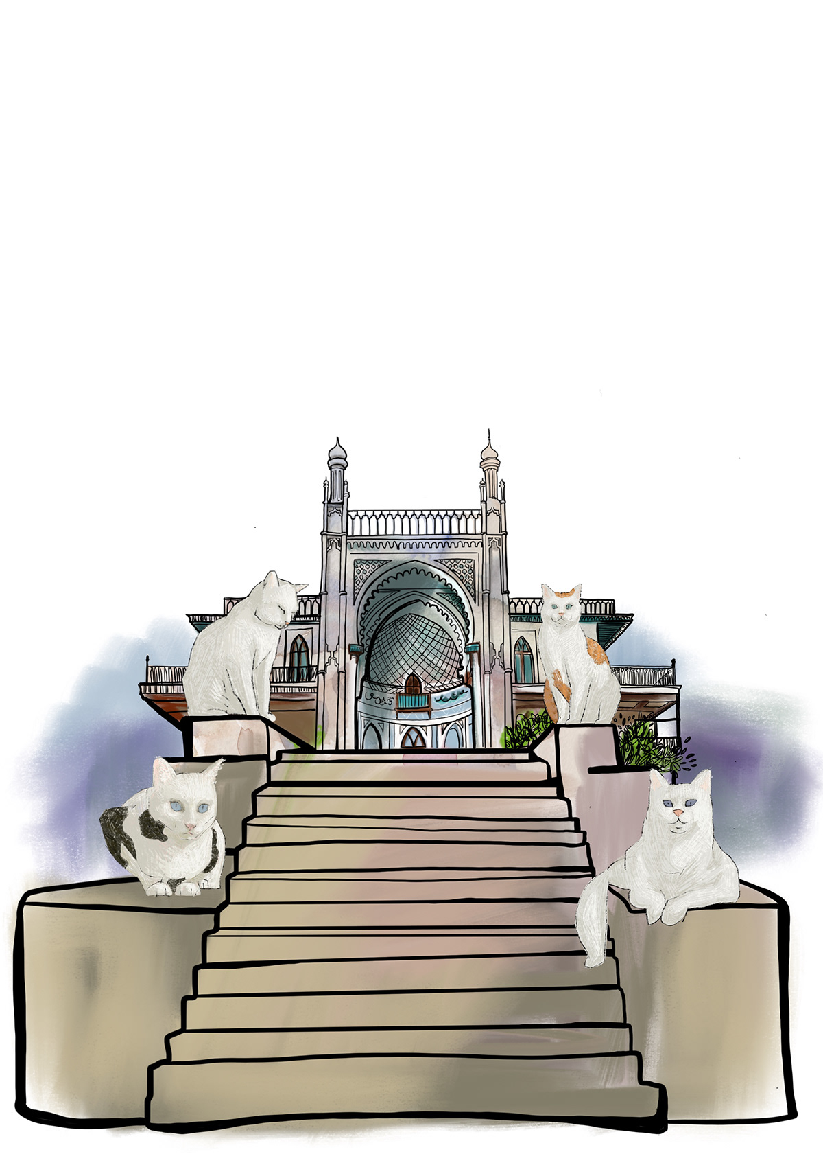 palace cats on Behance