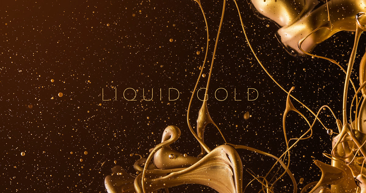 Looking for a good deal on liquid gold? LIQUID GOLD on Behance