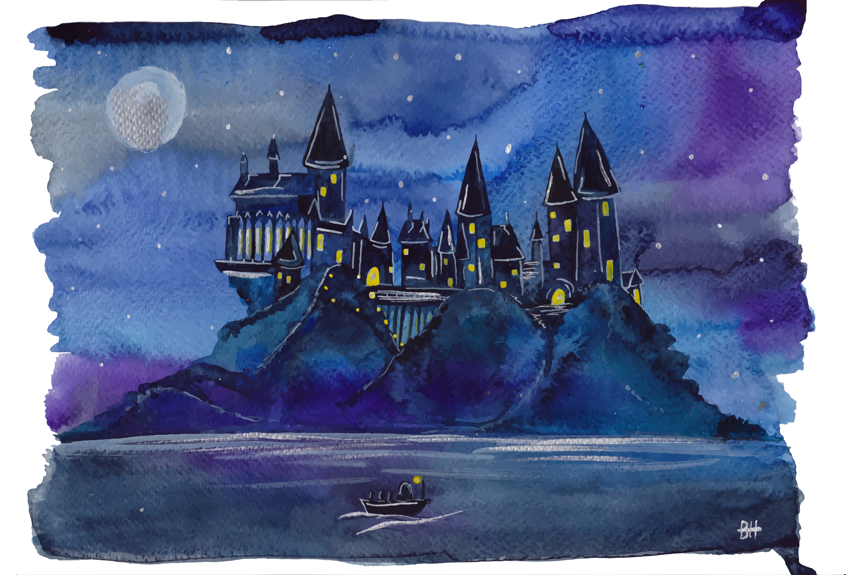 Harry Potter Painting Home Decor Ideas