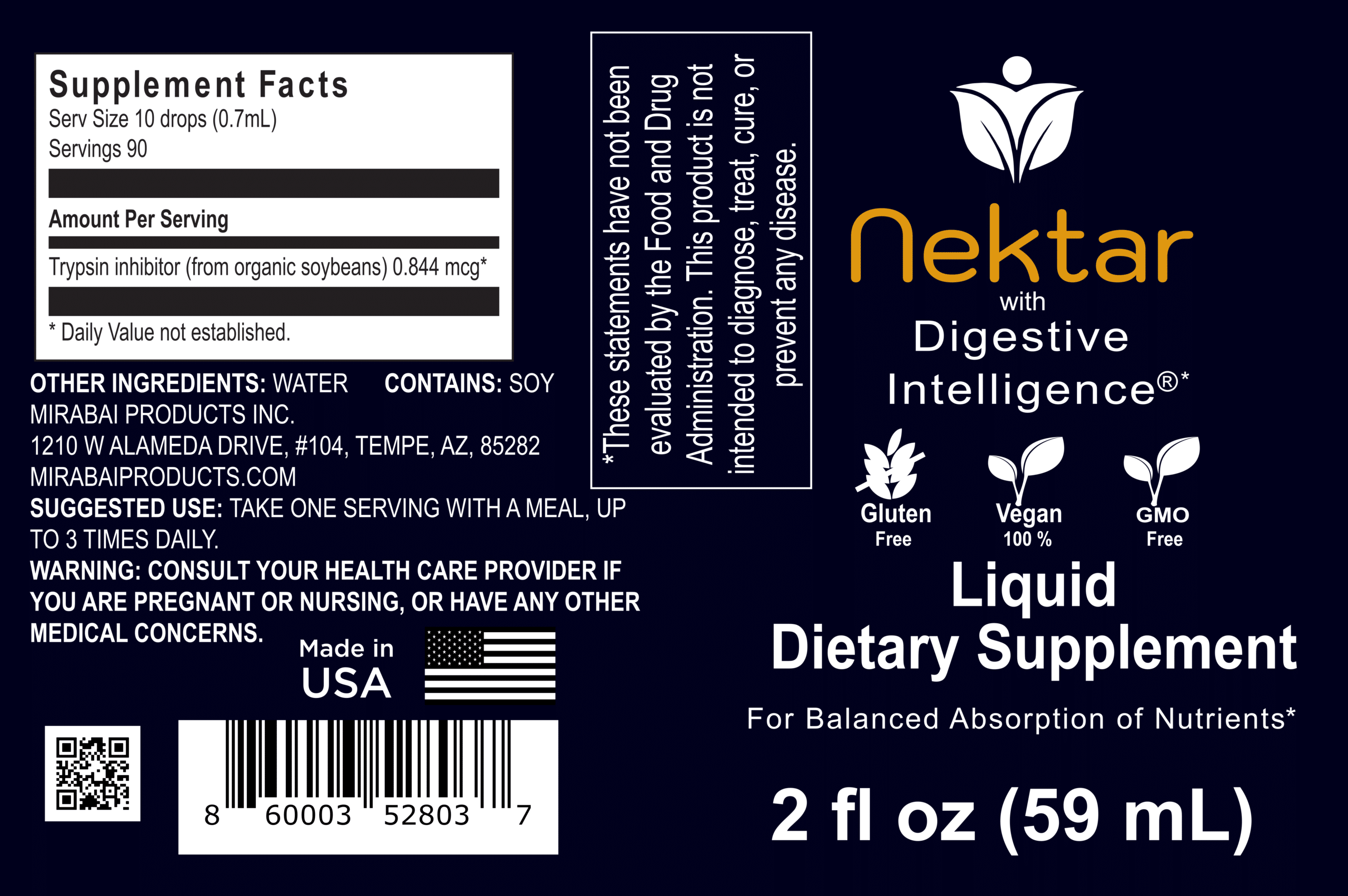 Nektar Testing only (Free with Coupon) Mirabai Products, Inc