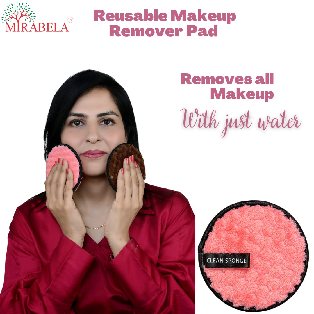 Buy Mirabela Reusable Makeup Remover Pad in India Mirabela