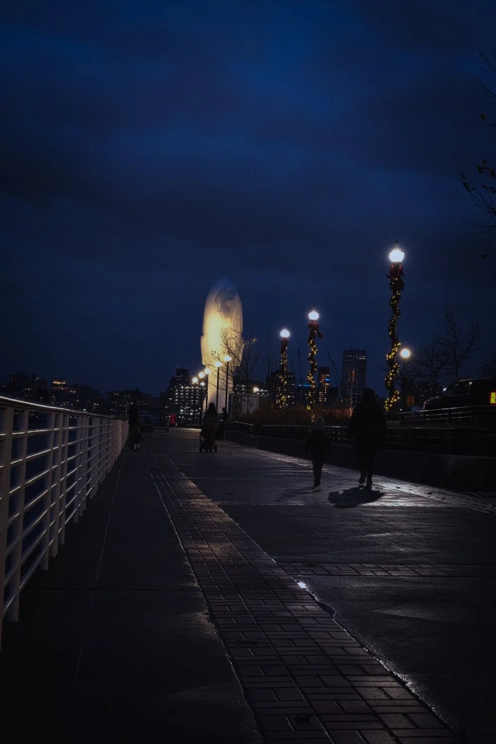 On the Jersey City Waterfront Water's Soul M I R A D I I