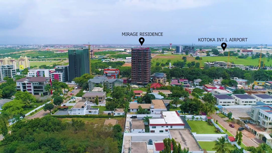 Mirage Residence Luxury Apartments for sale and rent in Accra