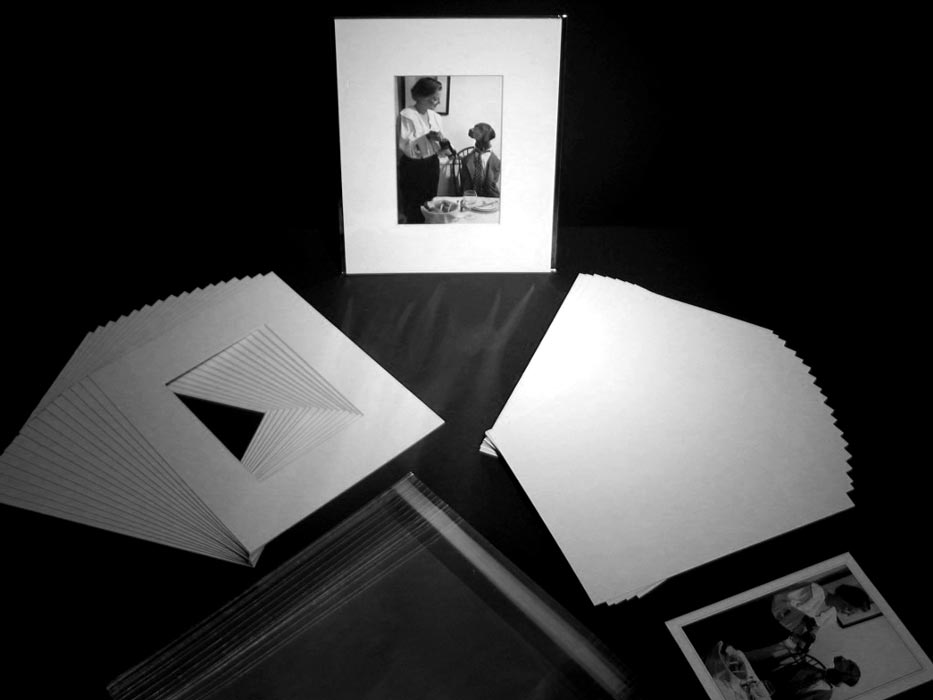 SINGLE MAT KITS CRESCENT Photo Mat Kit NonStandard Sizes Custom