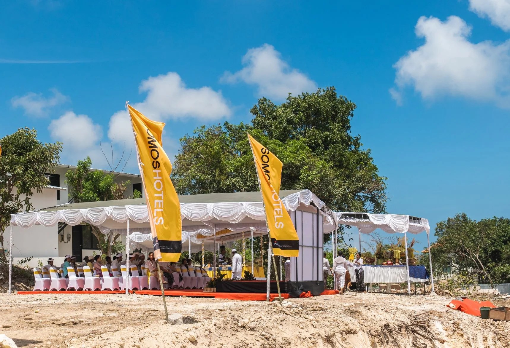 SOMOSHOTELS Uluwatu Groundbreaking Marks new Milestone Mirah