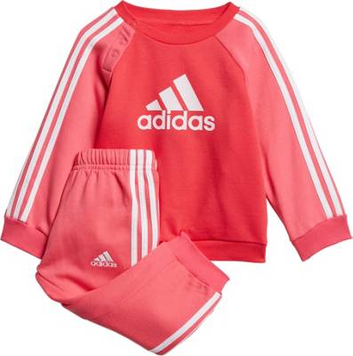 adidas Performance, Baby Jogginganzug LOGO JOG FL für Mädchen, rosa