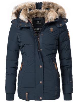 MARIKOO, Winterjacke Nekoo Winterjacken, blau mirapodo