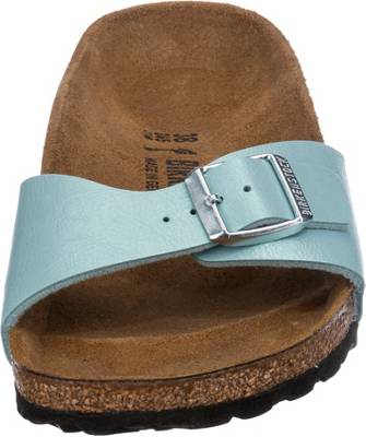 BIRKENSTOCK, Madrid Bs Pantoletten schmal, türkis mirapodo