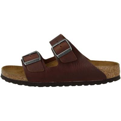 BIRKENSTOCK, Arizona Naturleder schmal Sandale Herren Klassische