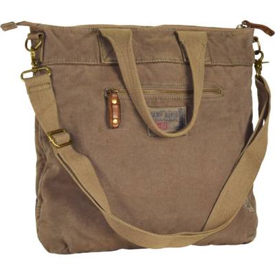 Camp David, Wolf Creek Shopper Tasche 38 cm Laptopfach Shopper, grün