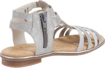 rieker, Sandalen für Mädchen, silber mirapodo