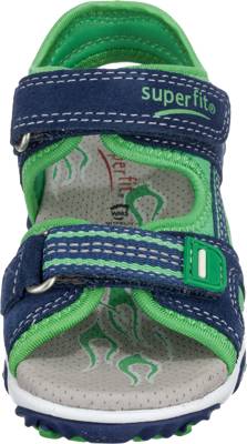 superfit, Sandalen MIKE 2 für Jungen, Fußball, Weite M4, blau mirapodo