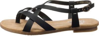 rieker, Klassische Sandalen, schwarz mirapodo