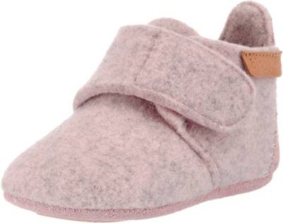 bisgaard, Baby Hausschuhe für Mädchen, rosa mirapodo