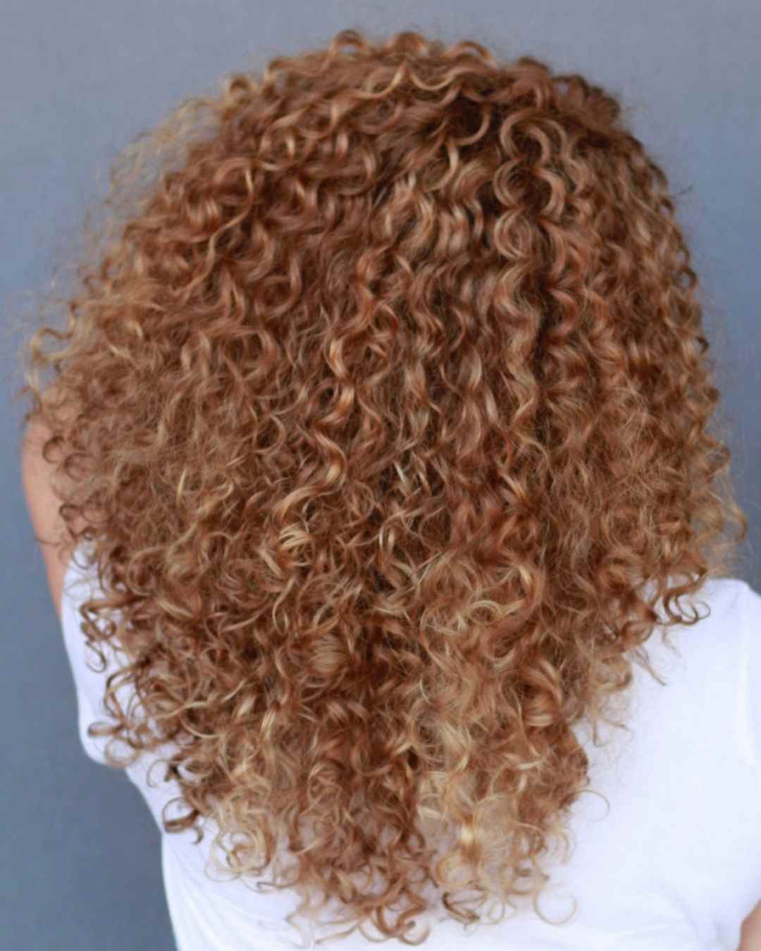 Blonde Highlights On Curly Hair