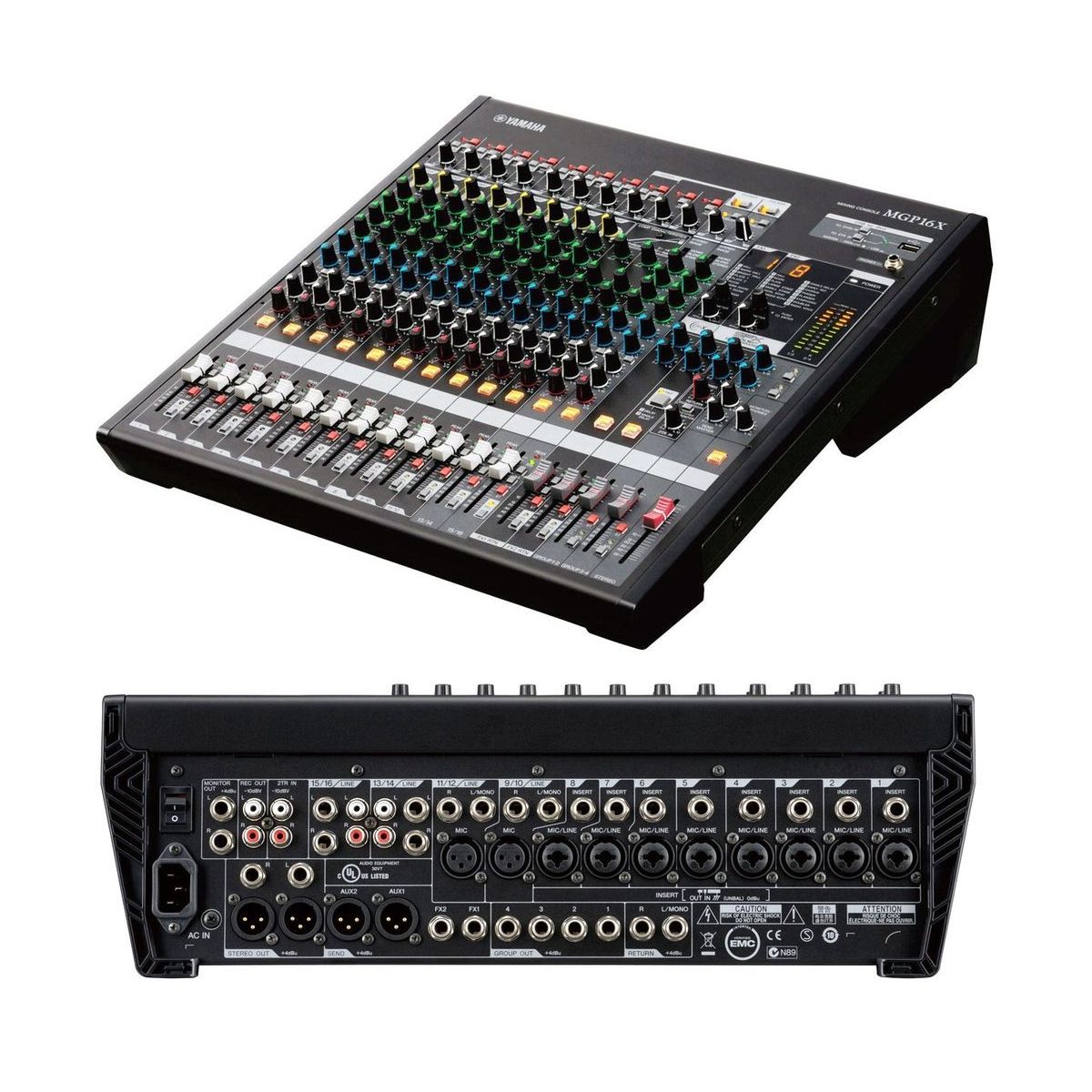 Yamaha MGP16X купить по выгодной цене, микшерный пульт с эффектами в