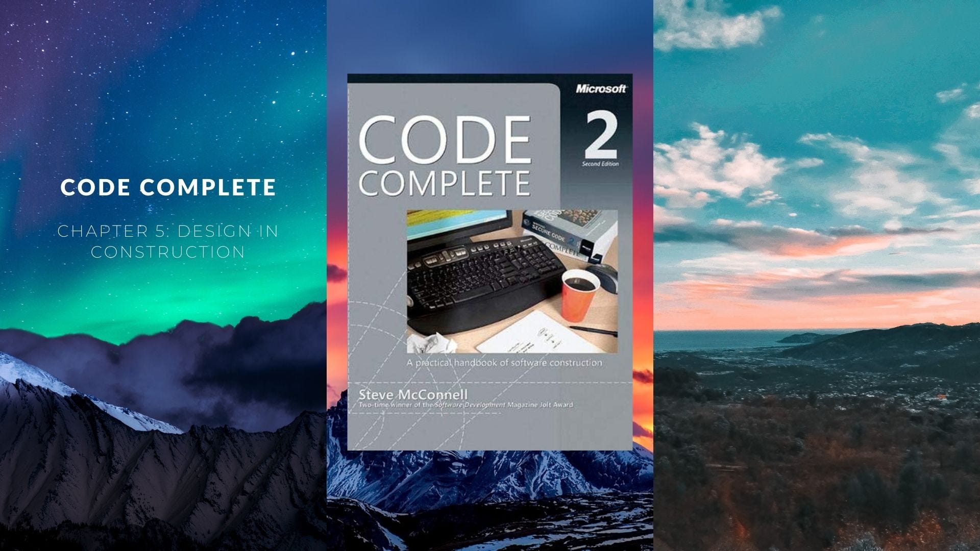 Code complete. Code complete 2 – steven c. mcconnell. steve mcconnell rapid development: taming wild software schedules.