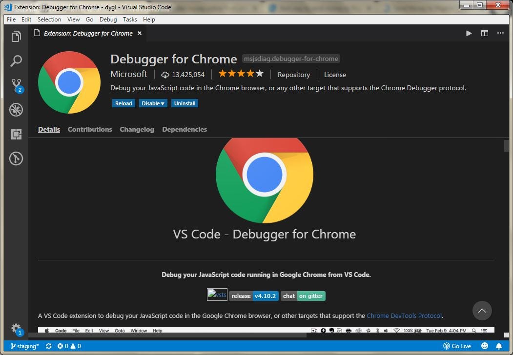 Extension vs extension. Vs code extensions. debugger в chrome. vs code recommended extensions. расширение vs code для подключения к браузеру android.