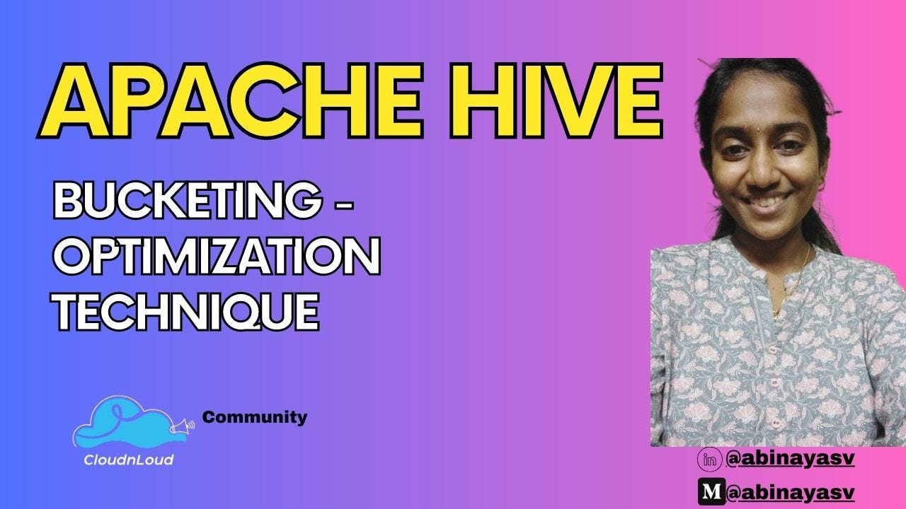 Bucketing — APACHE HIVE
