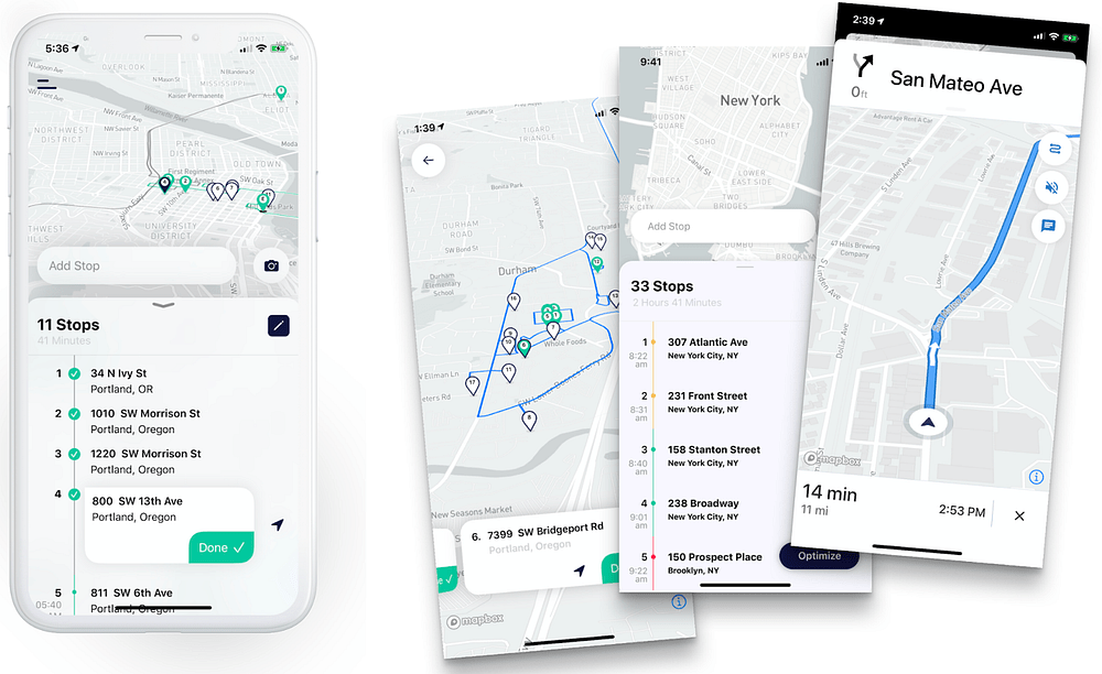 Fastest Driving Directions Home Optimizing route planning for FedEx drivers Straightaway by Mapbox