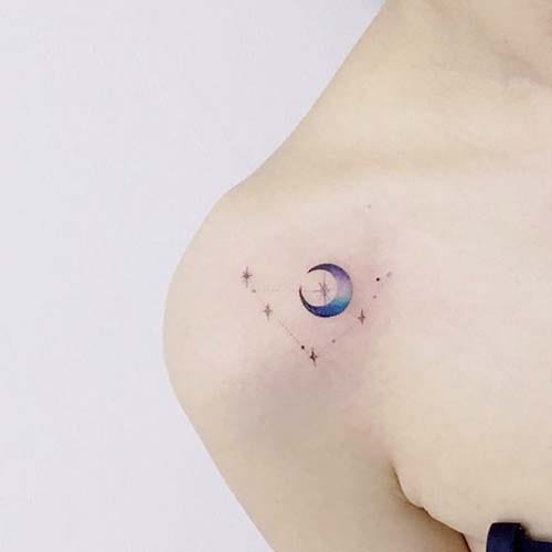 Moon Tattoos With Feminine Mystery | By Tattolover | Medium 500_x_500_jpg
