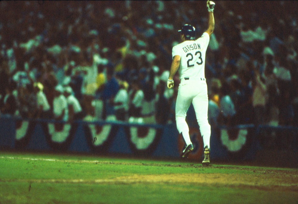 Fans can once again sit in Kirk Gibson home run seats in 2019 by